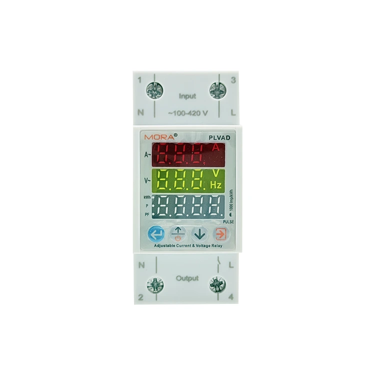 2P Digital Voltage Protector Type C with Triple Display