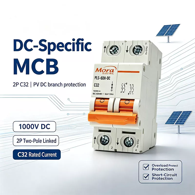 2P DC Miniature Circuit Breaker