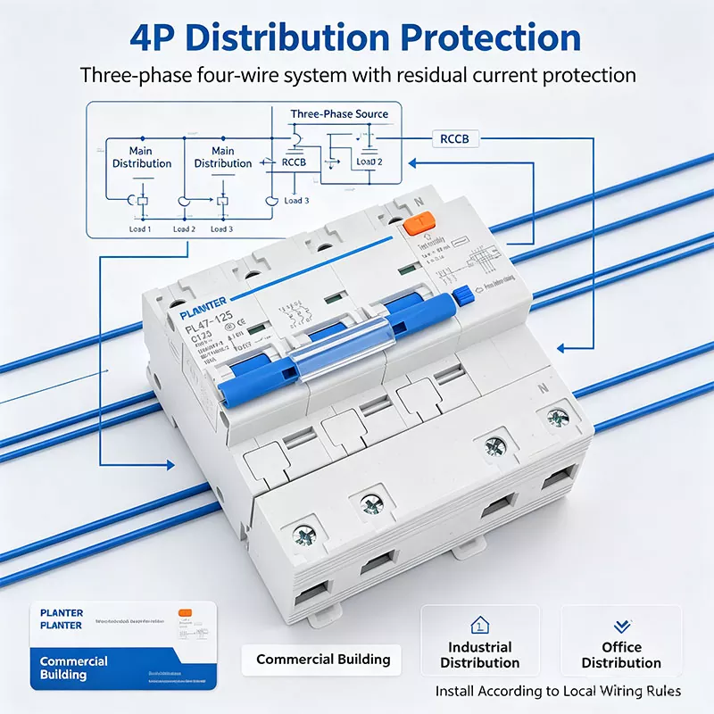 125A High Current RCBO