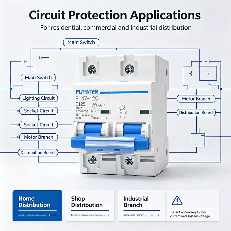 High Current Miniature Circuit Breaker
