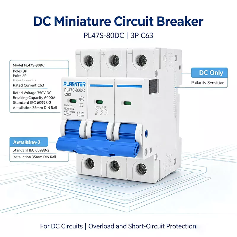80DC DC Miniature Circuit Breaker