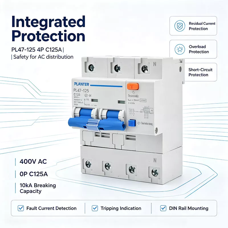 125A High Current RCBO